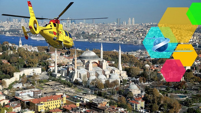گشت و گذار در آسمان استانبول با هلیکوپتر ، زیما سفر 